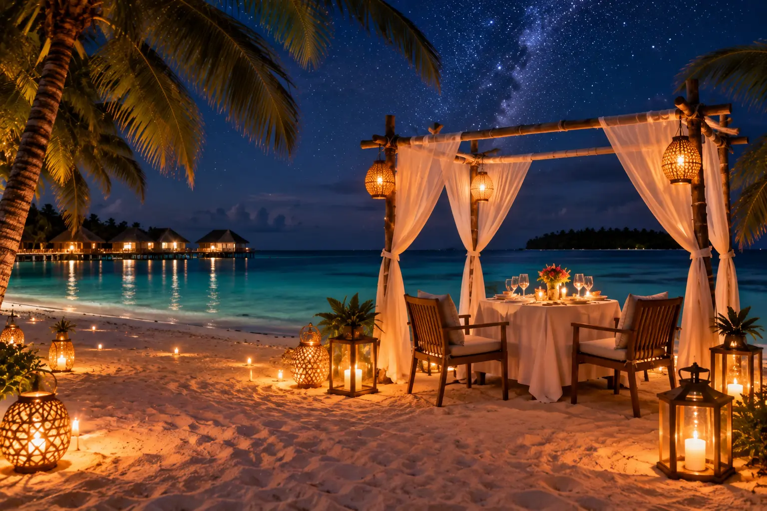 Private Starlight Beach Dining