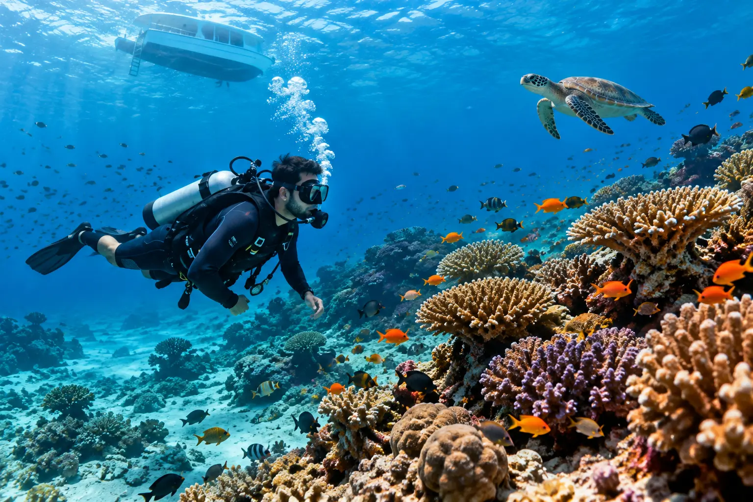 Scuba Diving & Coral Exploration